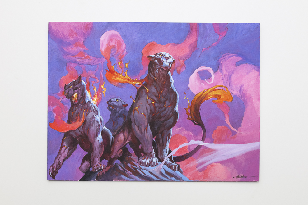 Cat MTG Board Game 12x16 inches $3000